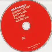 Double CD - Bob Brookmeyer - Complete 1953-1954 Quintet Studio Recordings With Stan Getz