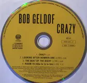 CD Single - Bob Geldof - Crazy