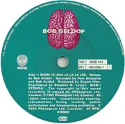 7inch Vinyl Single - Bob Geldof - Room 19 (Sha La La La Lee)