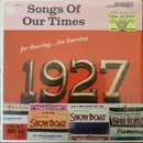 LP - Song Hits of 1927 - Songs Of Our Times: Song Hits of 1927