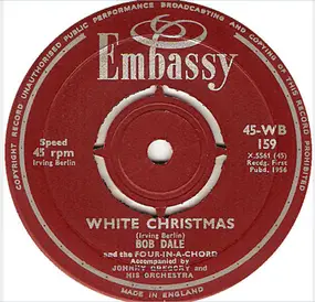 Bob Dale - White Christmas / Rudolph The Red Nosed Reindeer