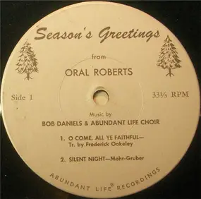 Bob Daniels - Season's Greetings From Oral Roberts