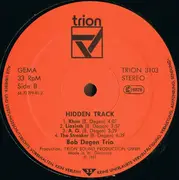 LP - Bob Degen Trio - Hidden Track