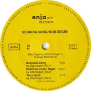 LP - Bob Degen - Sequoia Song
