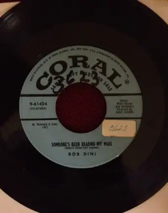 Bob Dini - Someone's Been Reading My Mail