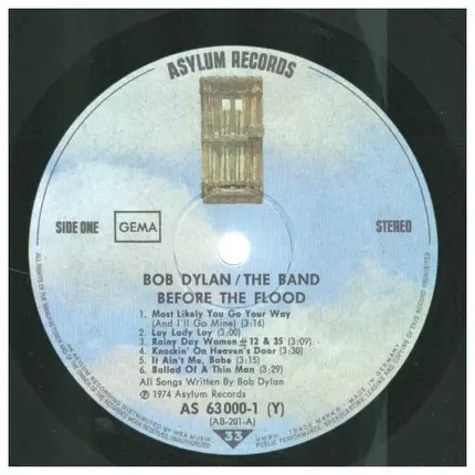 Bob Dylan / The Band - Before the Flood