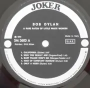 LP - Bob Dylan - A Rare Batch Of Little White Wonder Volume 1
