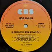 LP - Bob Dylan - Il Meglio Di Bob Dylan N. 1