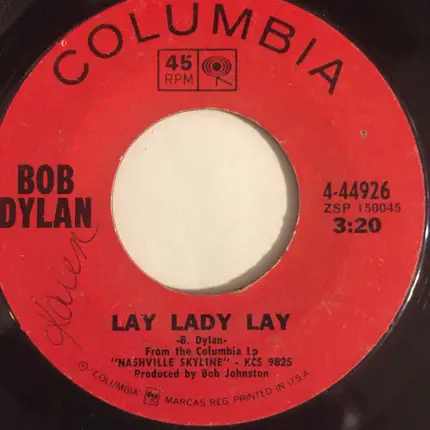 Bob Dylan - Lay Lady Lay