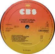 LP - Bob Dylan - Street Legal