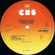 LP - Bob Dylan - Street-Legal - Insert Incl.