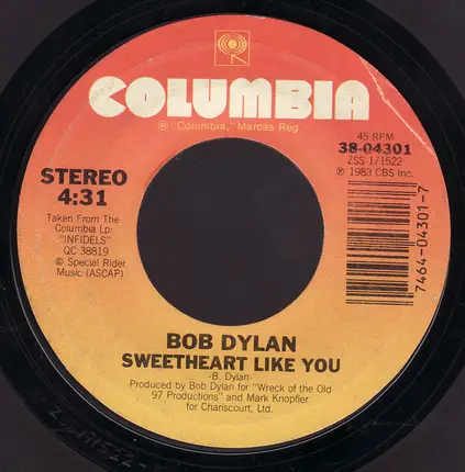 Bob Dylan - Sweetheart Like You