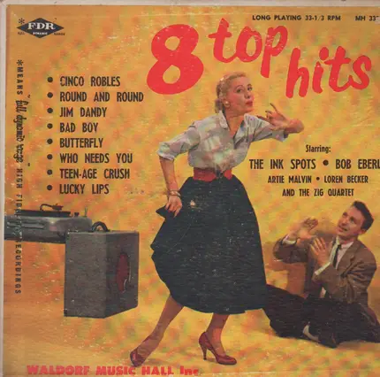 Bob Eberly,Loren Becker, a.o. - 8 Top Hits