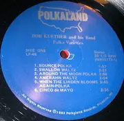 LP - Bob Kuether And His Band - Polka Varieties