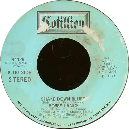Bob Lance - Shake Down Blues