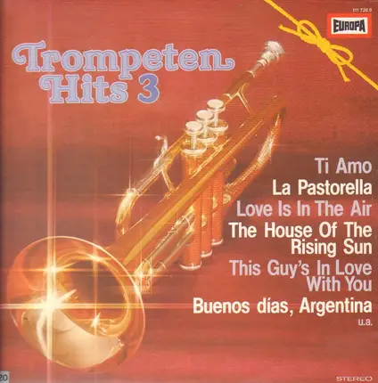 Bob Lanese , Orchester Udo Reichel - Trompeten Hits 3