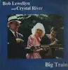 LP - Bob Lewellyn - Big Train - Blue Translucent /Signed on back cover