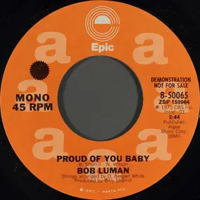 Bob Luman - Proud Of You Baby