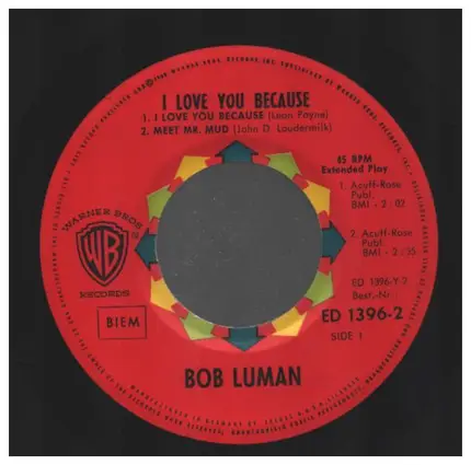 Bob Luman - I Love You Because