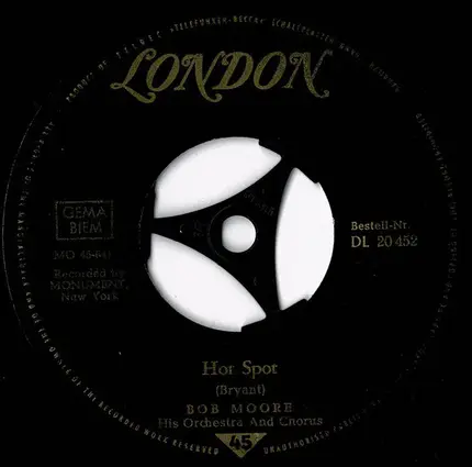 Bob Moore And His Orchestra - Mexico / Hot Spot
