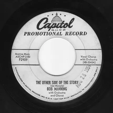 Bob Manning - I'm A Fool For You