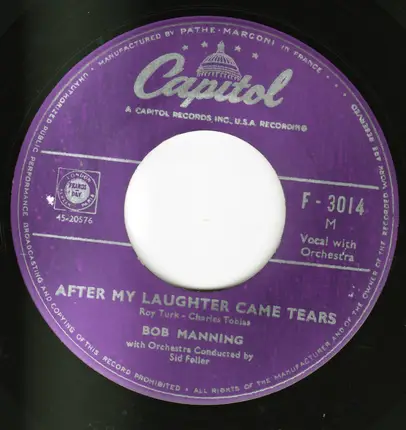 Bob Manning - My Love Song To You