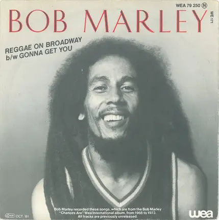 Bob Marley - Reggae On Broadway