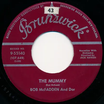 Bob McFadden & Dor - The Mummy
