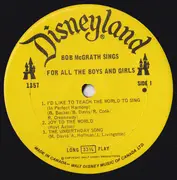 LP - Bob McGrath With The Jimmy Joyce Singers - Bob McGrath Sings For All The Boys And Girls