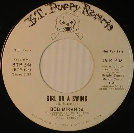 Bob Miranda - Girl On A Swing