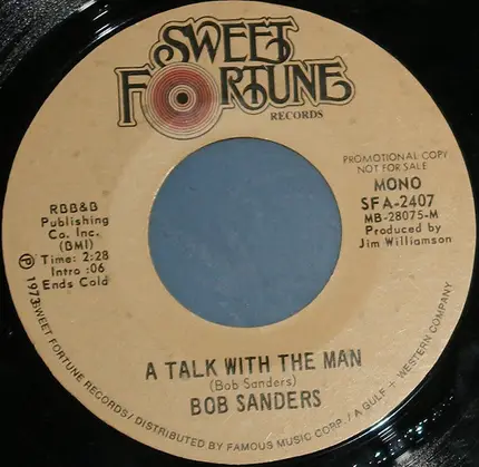 Bob Sanders - A Talk With The Man