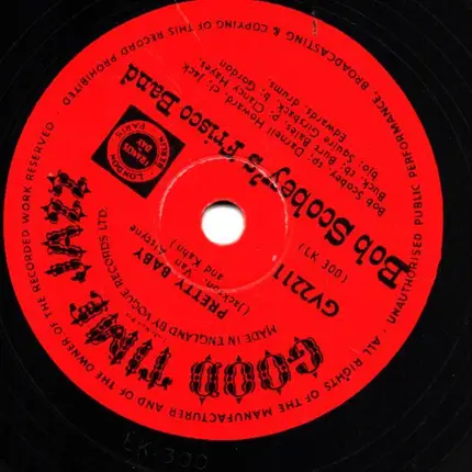 Bob Scobey's Frisco Band - Pretty Baby / St. Louis Blues
