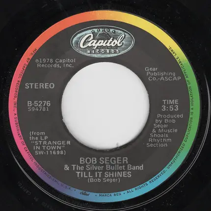Bob Seger And The Silver Bullet Band - Old Time Rock & Roll