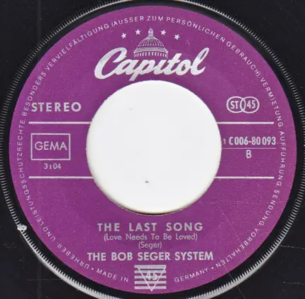 Bob Seger System - Ivory