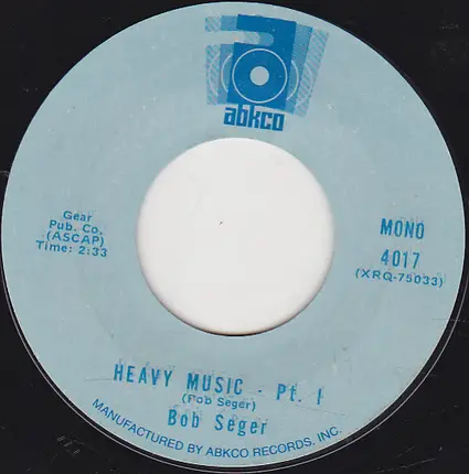 Bob Seger - Heavy Music