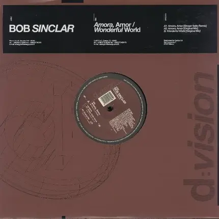 Bob Sinclar - Amora, Amor / Wonderful World