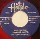 7inch Vinyl Single - Bob Stanley And His Orchestra - Blue Danube - Red Clear