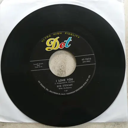 Bob Stewart - I Love You / Home