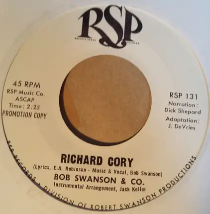 Bob Swanson - Richard Cory