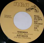 7inch Vinyl Single - Bob Welch - Remember