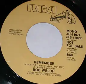 Bob Welch - Remember