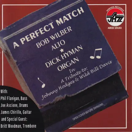 Bob Wilber And Dick Hyman - A Perfect Match