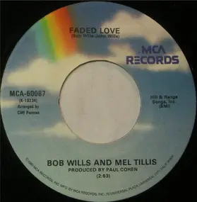 Bob Wills - Faded Love / Deep In The Heart Of Texas
