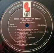 LP - Bob Wills & His Texas Playboys - From The Heart Of Texas