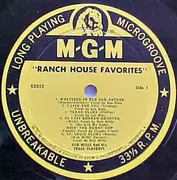 LP - Bob Wills & His Texas Playboys - Ranch House Favorites - Mono