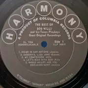 LP - Bob Wills & His Texas Playboys - The Best Of Bob Wills & His Texas Playboys Great Original Recordings