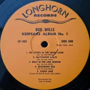 LP - Bob Wills - Keepsake Album No. 1