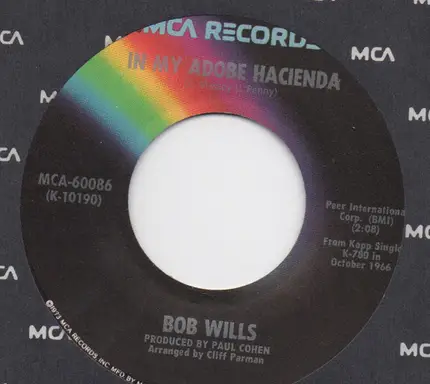 Bob Wills - South Of The Border (Down Mexico Way)