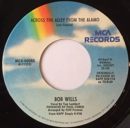 Bob Wills - San Antonio Rose