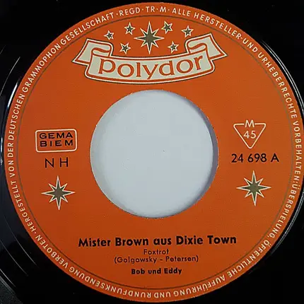 Bob Und Eddy - Mister Brown Aus Dixie Town